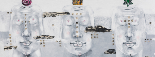 Bình Phong của người (Tam thế)